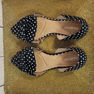 Lane Bryant Polka Dot Flats - 10W